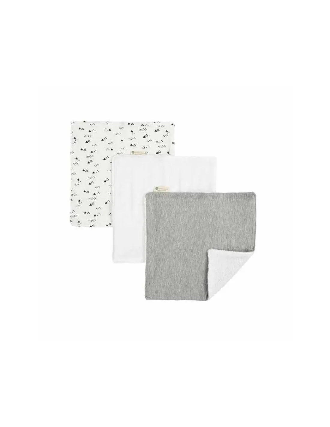 Bimbidreams Pack toallitas para bebé León Blanco/Gris de