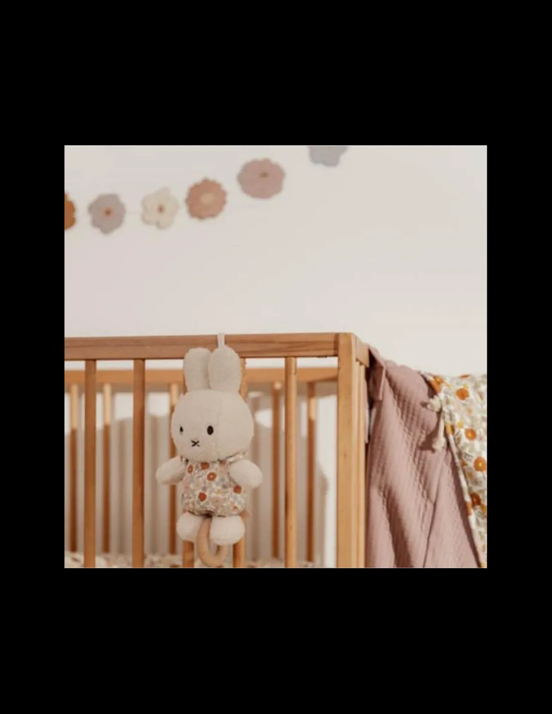 Little Dutch Peluche Miffy Vintage Flores Musical de