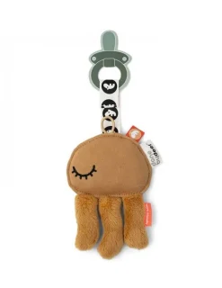 DONE BY DEER Peluche Sujetachupete medusa de