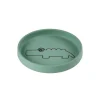 DONE BY DEER Plato Silicona Croco verde de