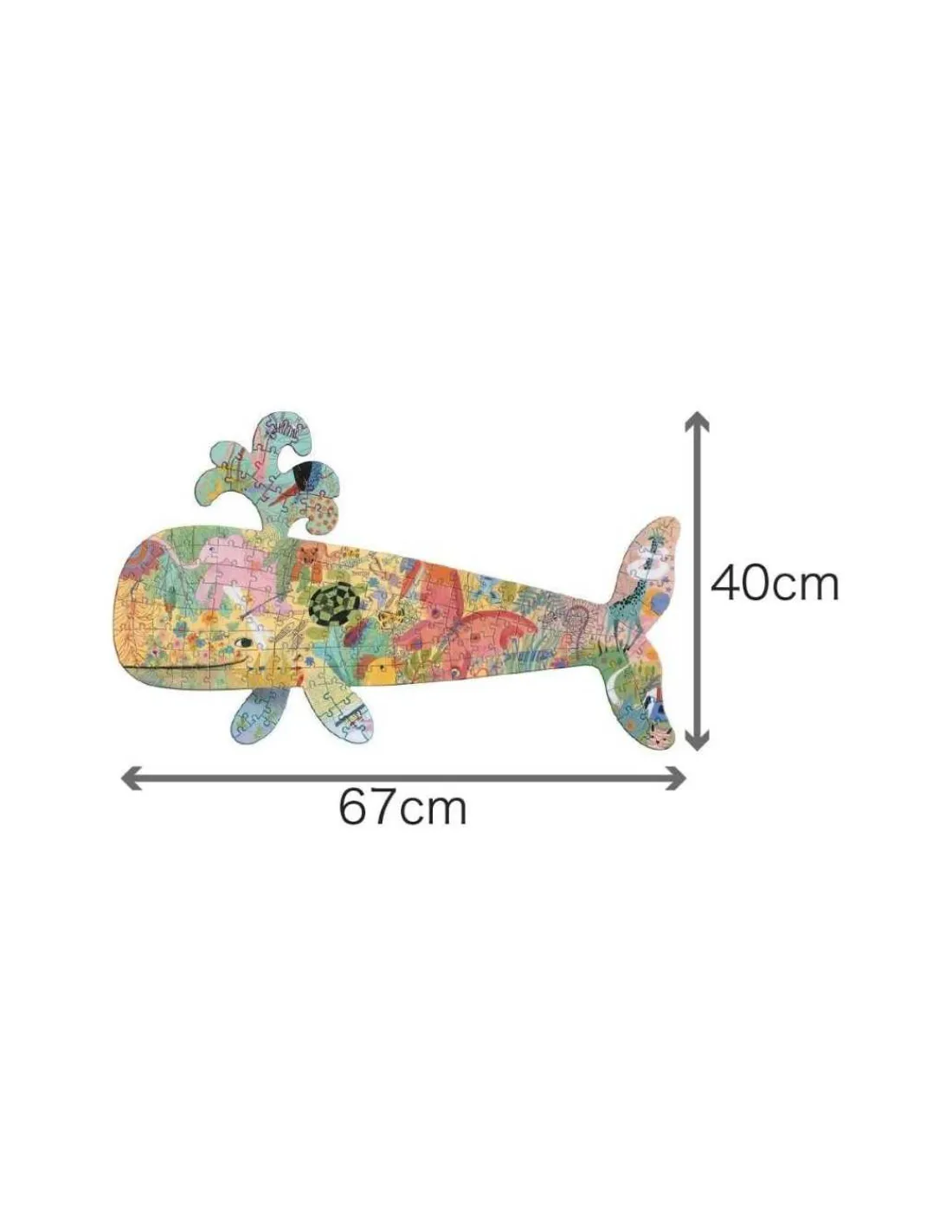Djeco Puzzle Art Ballena de