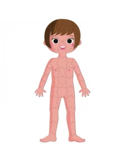 Janod Puzzle Educativo Cuerpo Humano