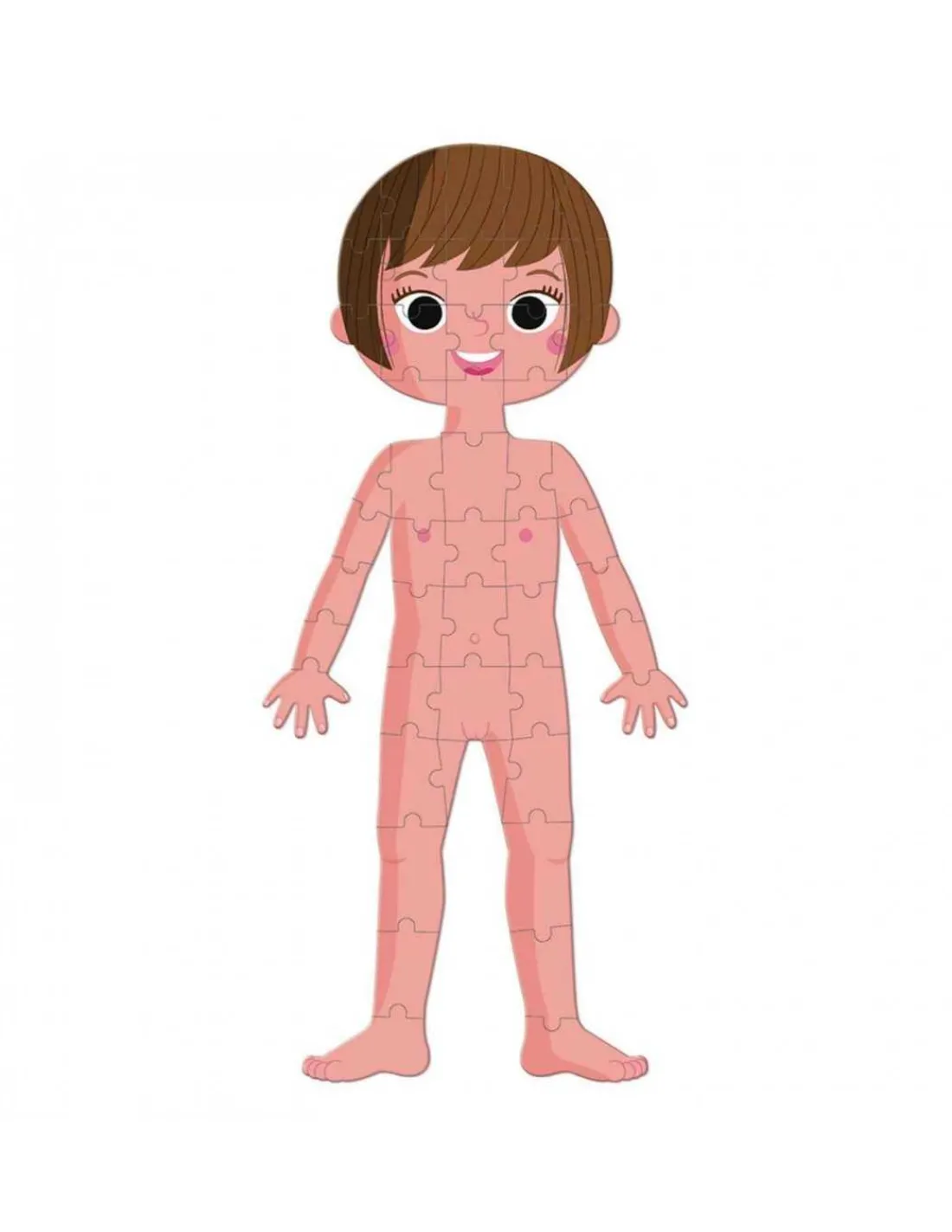 Janod Puzzle Educativo Cuerpo Humano