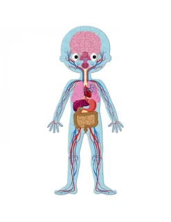 Janod Puzzle Educativo Cuerpo Humano