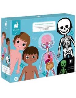 Janod Puzzle Educativo Cuerpo Humano