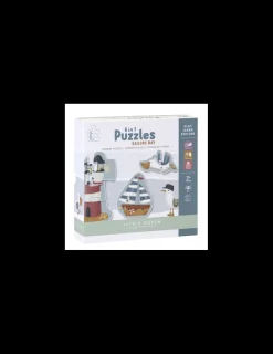 Little Dutch Puzzle Encajable Sailors Bay 6 EN 1de