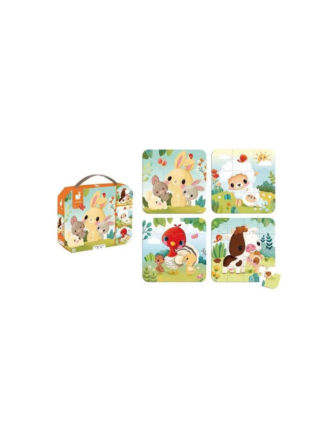 Janod Puzzle Evolutivo Los Animales de la Granja de