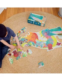 Djeco Puzzle Gigante El Dragón León de