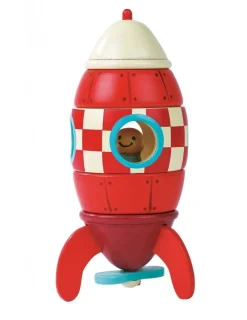 Janod Puzzle Magnetico Cohete de