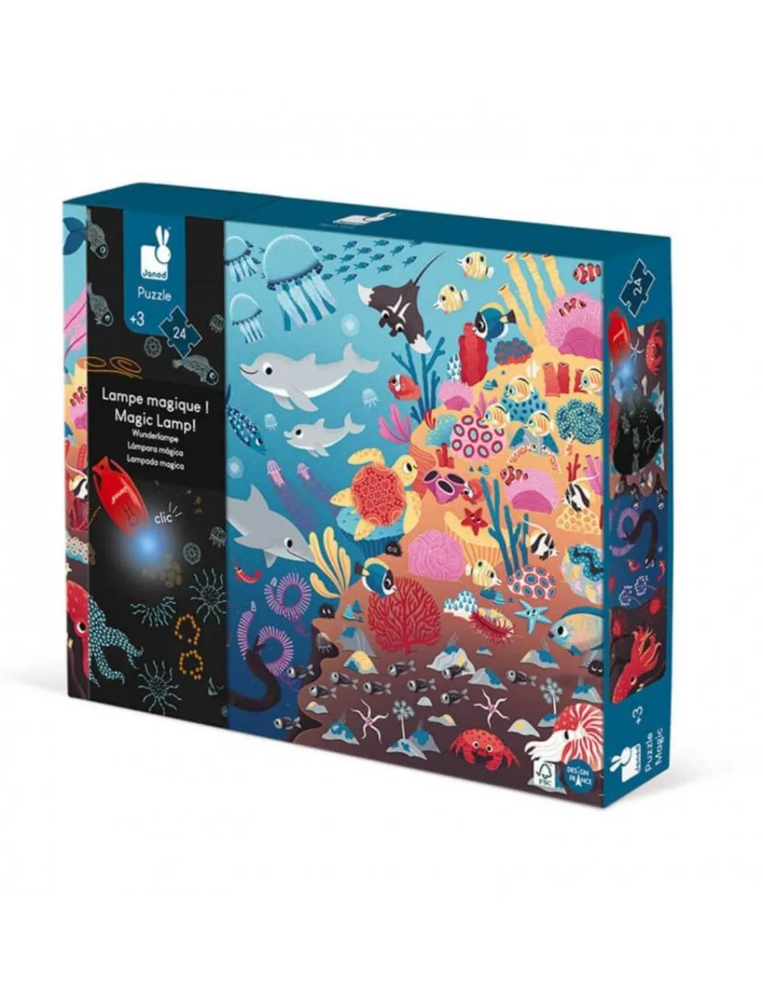 Janod Puzzle Mágico El Océano de