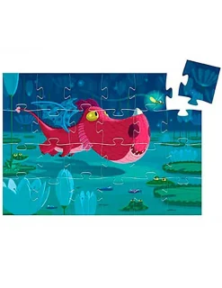 Djeco Puzzle Silueta Edmond El Dragón de