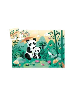 Djeco Puzzle Silueta Leo el Panda de