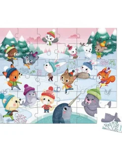 Janod Puzzles Fiesta en la nieve