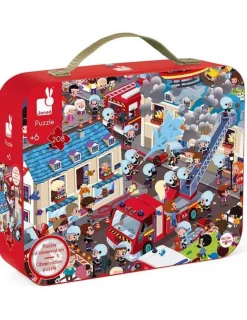 Janod Puzzles Observación Bomberos de