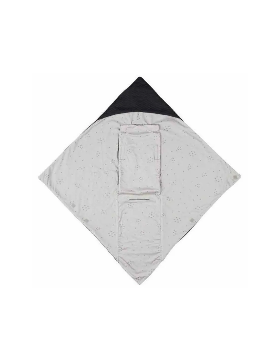 Voksi Saco arrullo bebé Baby Wrap Dark Grey Star de