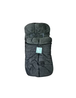 Bimbidreams Saco Impermeable de Invierno para carrito Denim Gris de