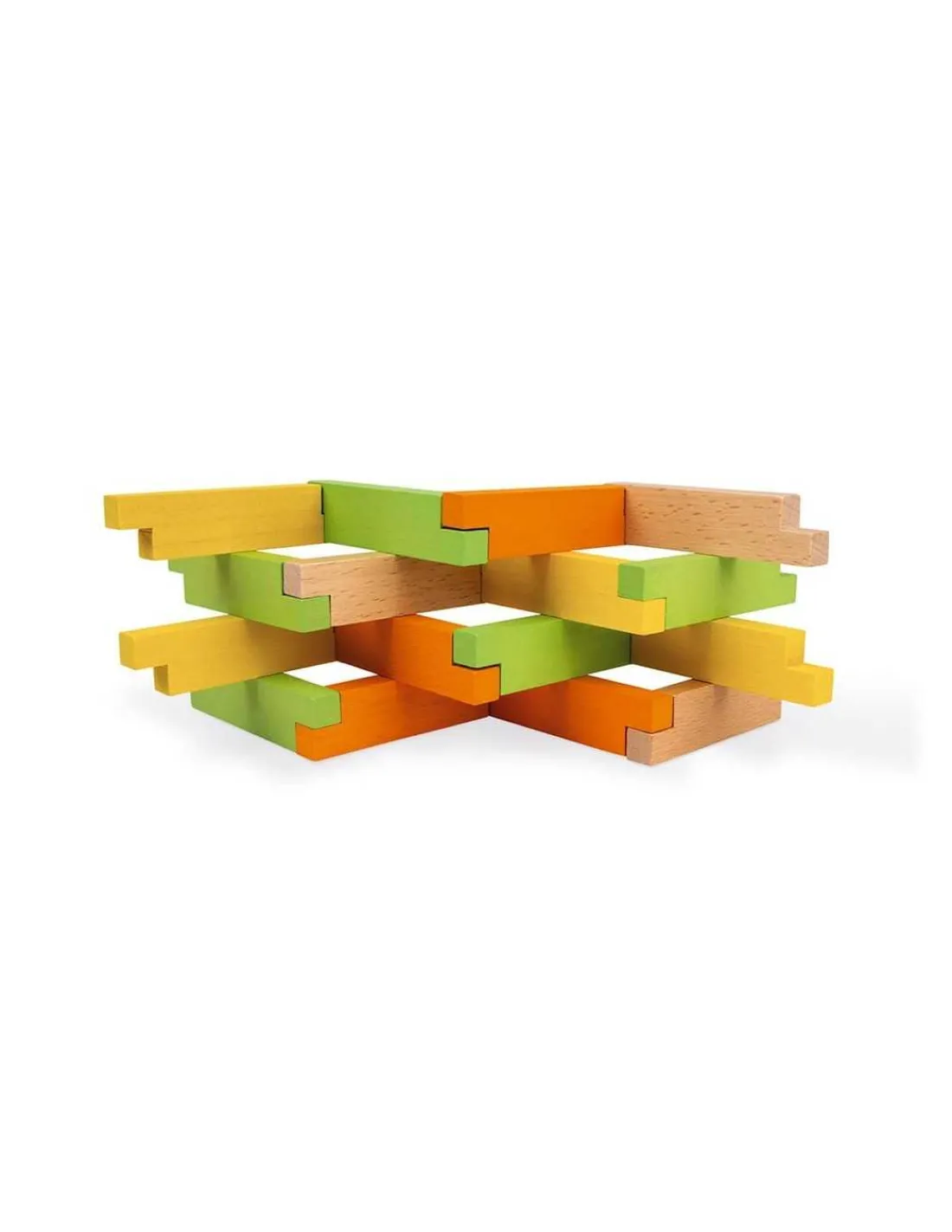 Janod Set de Construcción 60 Piezas de