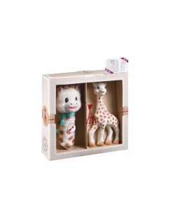 Sophie la Jirafa Set Mordedor + Sonajero Peluche Cri Cri
