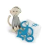 Matchstick Monkey Set Muselina + Mordedor + Peluche de