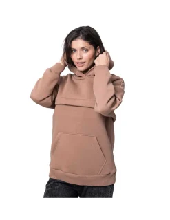 Love and Carry Sudadera de Maternidad y Lactancia - Cocoa