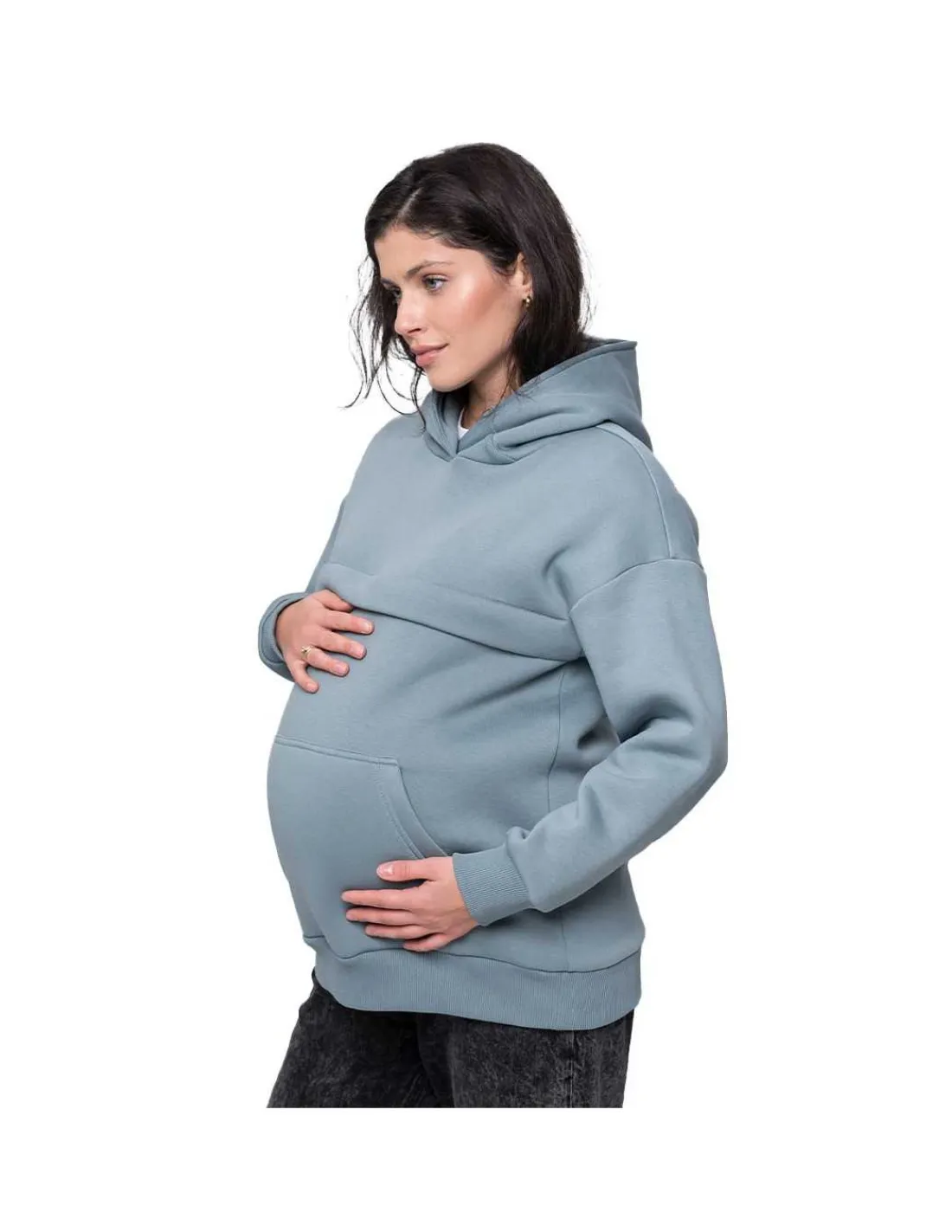 Love and Carry Sudadera de Maternidad y Lactancia - Ice