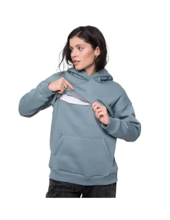 Love and Carry Sudadera de Maternidad y Lactancia - Ice