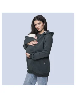 Love and Carry Sudadera de Maternidad y Porteo |Emerald