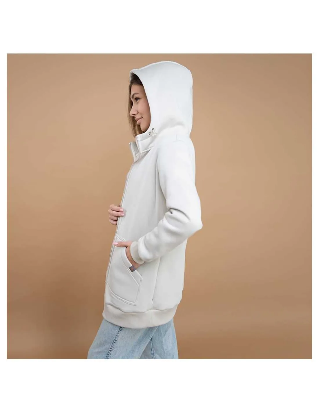Love and Carry Sudadera de Maternidad y Porteo - Sésamo