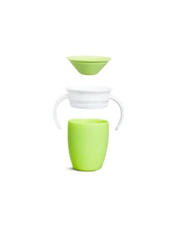 Munchkin Taza antigoteo Miracle 360 con asas y tapa 200 ml de