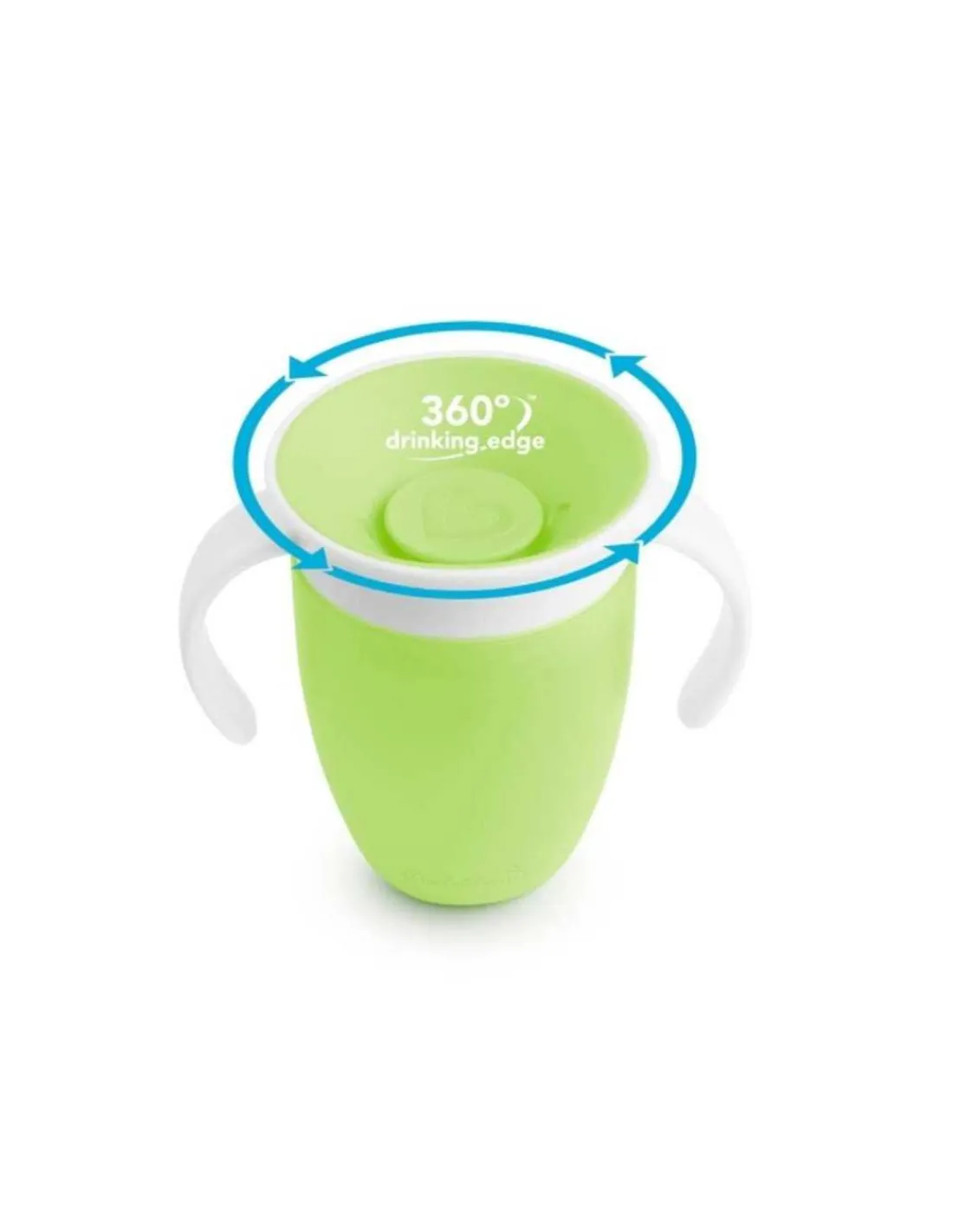 Munchkin Taza antigoteo Miracle 360 con asas y tapa 200 ml de