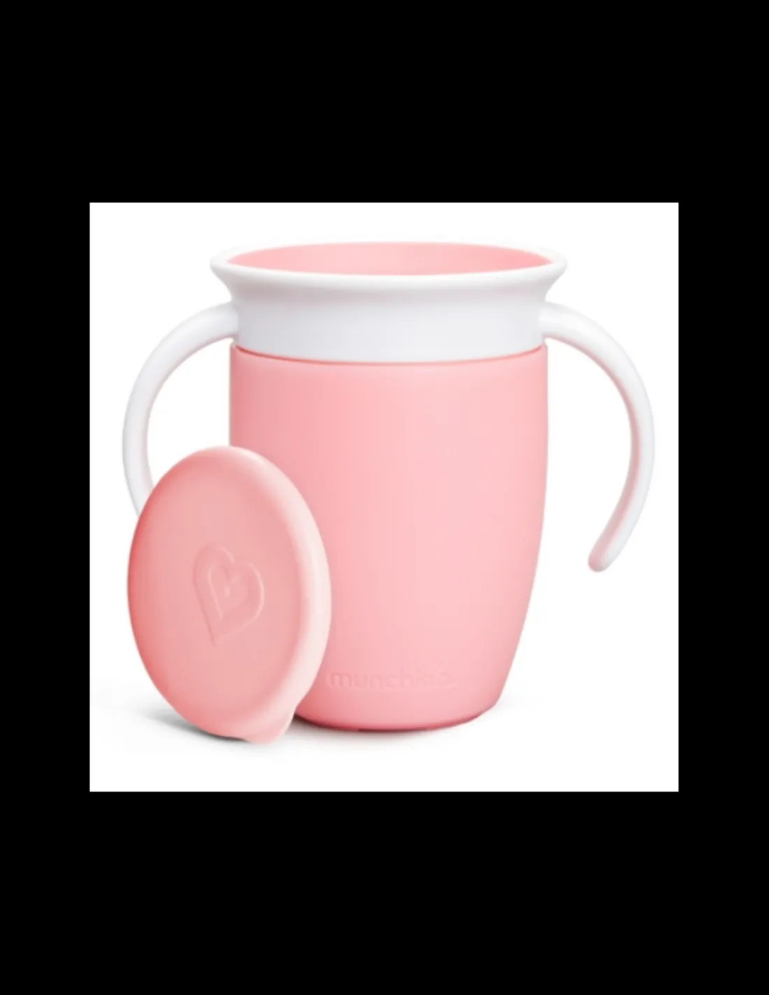 Munchkin Taza antigoteo Miracle 360 con asas y tapa 200 ml de