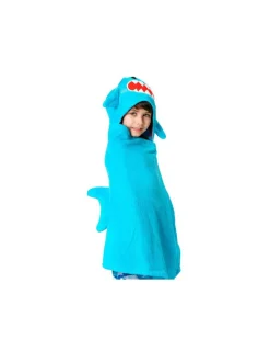 Zoocchini Toalla con Capucha de Niños Tiburón de