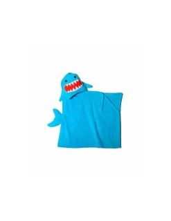 Zoocchini Toalla con Capucha de Niños Tiburón de