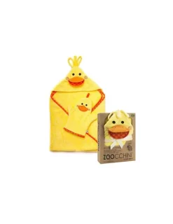 Zoocchini Toalla con capucha para Bebe Pato de