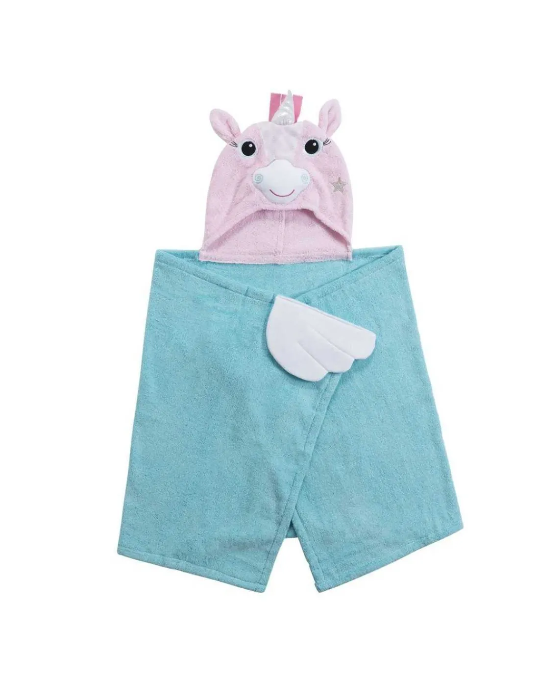 Zoocchini Toalla con capucha para niños Allie El Unicornio de