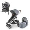 UPPAbaby Trio Cruz V2 + capazo + grupo 0 Mesa + base Isofix