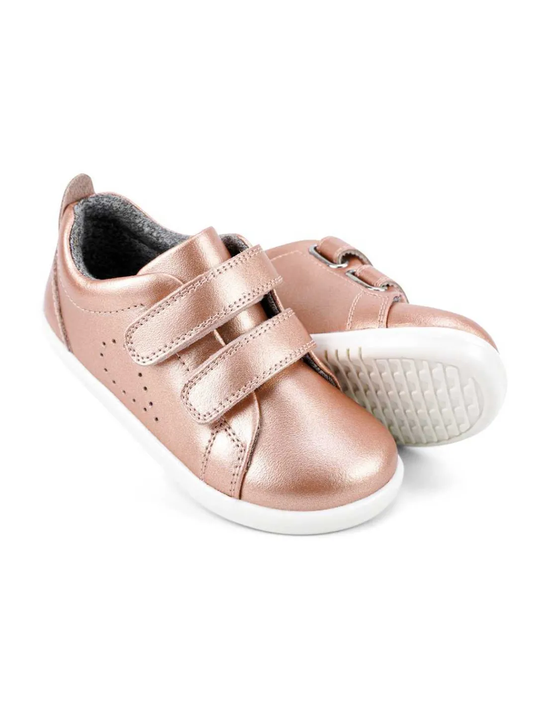 Bobux Zapato I Walk Grass Court Rose Gold de
