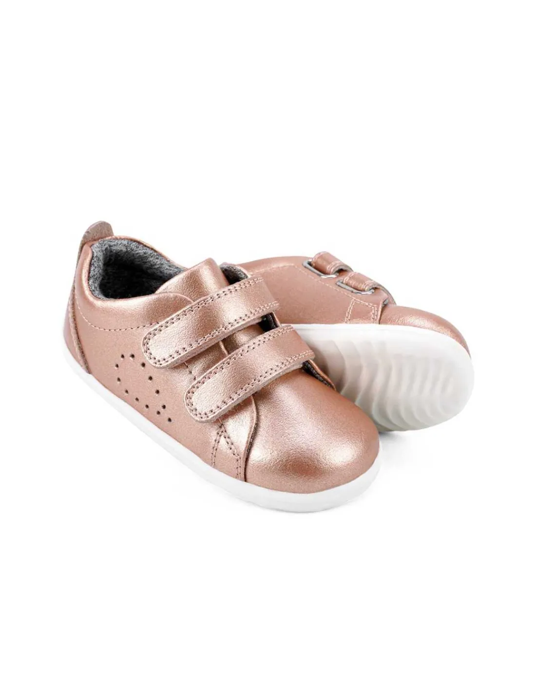 Bobux Zapato Step Up Grass Court Rose Gold de